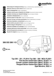 Westfalia Automotive 306 553 300 113 Notice De Montage Et D'utilisation