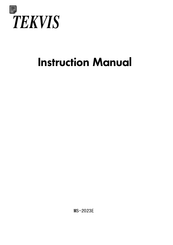 Tekvis MS-2023E Manuel D'instructions