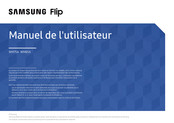 Samsung Flip WM75A Manuel De L'utilisateur