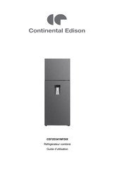 CONTINENTAL EDISON CEF2D341NFDIX Guide D'utilisation