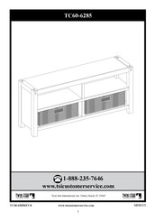 Twin-Star International TC60-6285 Instructions D'assemblage