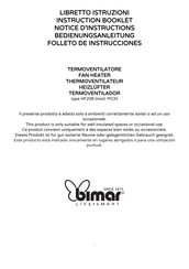 Bimar HF208 Notice D'instructions