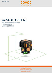 geo-FENNEL Geo4-XR GREEN Mode D'emploi