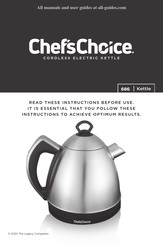 Chef's Choice 686 Mode D'emploi