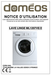 DOMEOS ML1207VE/2 Notice D'utilisation