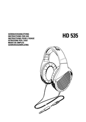 Sennheiser HD 535 Mode D'emploi