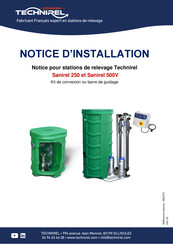 TECHNIREL Sanirel 250 Notice D'installation