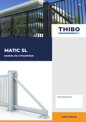 THIBO MATIC SL Manuel De L'utilisateur