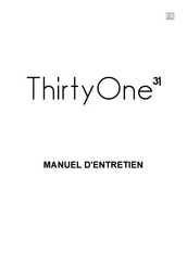 ThirtyOne31 Debut E-matic Manuel D'entretien