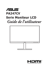 Asus PA247CV Guide De L'utilisateur