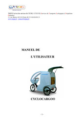 Tripup CYCLOCARGO Manuel De L'utilisateur