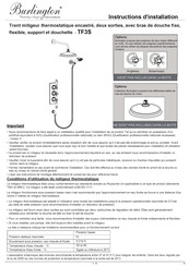 Burlington TF3S Instructions D'installation