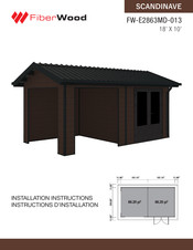 FIberWood SCANDINAVE FW-E2863MD-013 Instructions D'installation