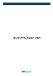 Belmont EURUS Mode D'emploi