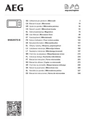 AEG MSB2057D-B Notice D'utilisation