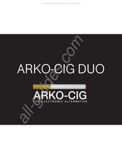 Arkopharma ARKO-CIG DUO Manuel D'utilisation