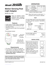 Heath Zenith SL-4100 Mode D'emploi