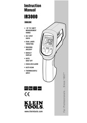 Klein Tools IR3000 Mode D'emploi