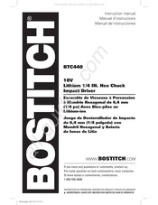 Bostitch BTC440 Manuel D'instructions