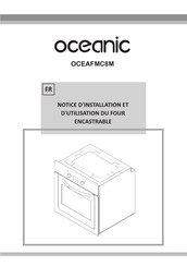Oceanic OCEAFMC8M Notice D'installation Et D'utilisation
