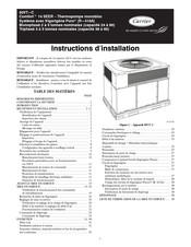 Carrier Comfort 50VT C Série Instructions D'installation