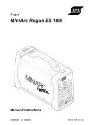 ESAB 0700500070 Manuel D'instructions