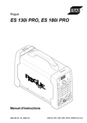 ESAB ES 130i PRO Manuel D'instructions