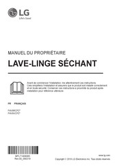 LG F4V9RCP2 Série Manuel Du Propriétaire