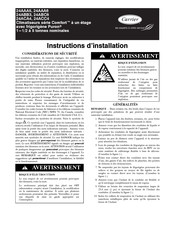 Carrier 24ACC4 Instructions D'installation