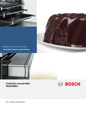 Bosch HEA578B 0 Serie Notice D'utilisation