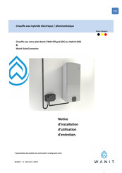 WANIT TWIN 65L Notice D'installation, D'utilisation Et D'entretien