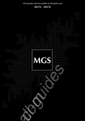 MGS MB278 Instructions D'installation