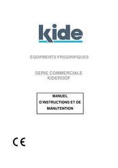 kide EMR2015M5X Manuel D'instructions Et De Manutention