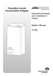 Chaffoteaux & Maury AMPHORA delta 24 VMC Instructions Techniques