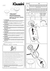 iGuzzini TWILIGHT PROFESSIONAL Mode D'emploi
