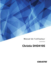 Christie DHD410S Manuel De L'utilisateur