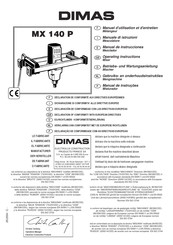Dimas MX 140 P Manuel D'utilisation Et D'entretien