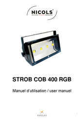 ExPelec Nicols STROB COB 400 RGB Manuel D'utilisation