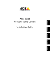 Axis Communications 233D Guide D'installation