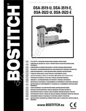 Bostitch DSA-3519-E Instructions D'utilisation