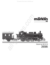 marklin H0 BR 74.10 Manuel D'instructions