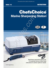 Chef'sChoice Marine Sharpening Station 710 Manuel D'instructions