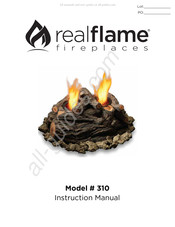 RealFlame 310 Manuel D'instructions