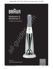 Braun Minipimer 9 Manuel D'utilisation