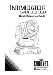 Chauvet Intimidator SPOT LED 350 QRG Guide Rapide