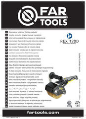 Far Tools REX 120D Notice Originale