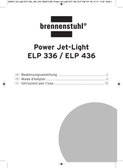 brennenstuhl Power Jet-Light ELP 436 Mode D'emploi