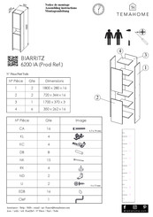 Temahome BIARRITZ 6200 IA Notice De Montage