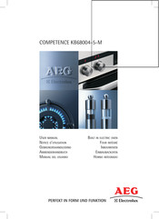 Electrolux AEG COMPETENCE KB68004-5-M Notice D'utilisation