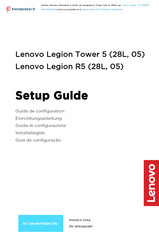 Lenovo Legion T5 28IMB05 Guide De Configuration